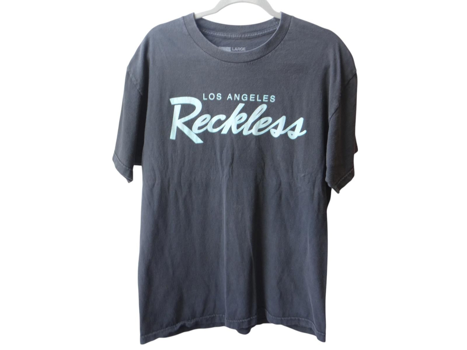 Los Angeles Reckless Graphic T-Shirt - Size Large