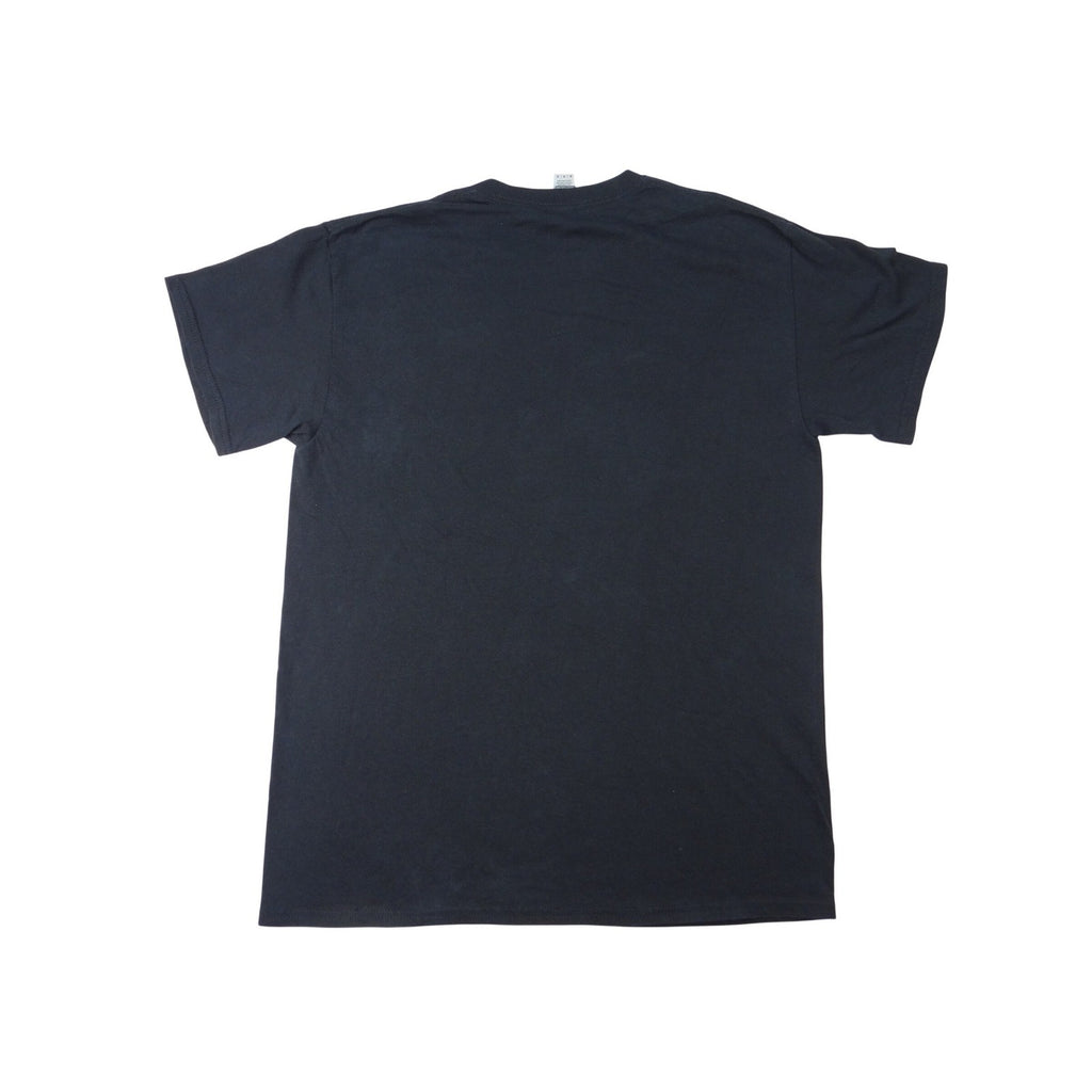 Gildan Heavy Cotton Black Malt Whiskey Graphic T-Shirt Men's Medium