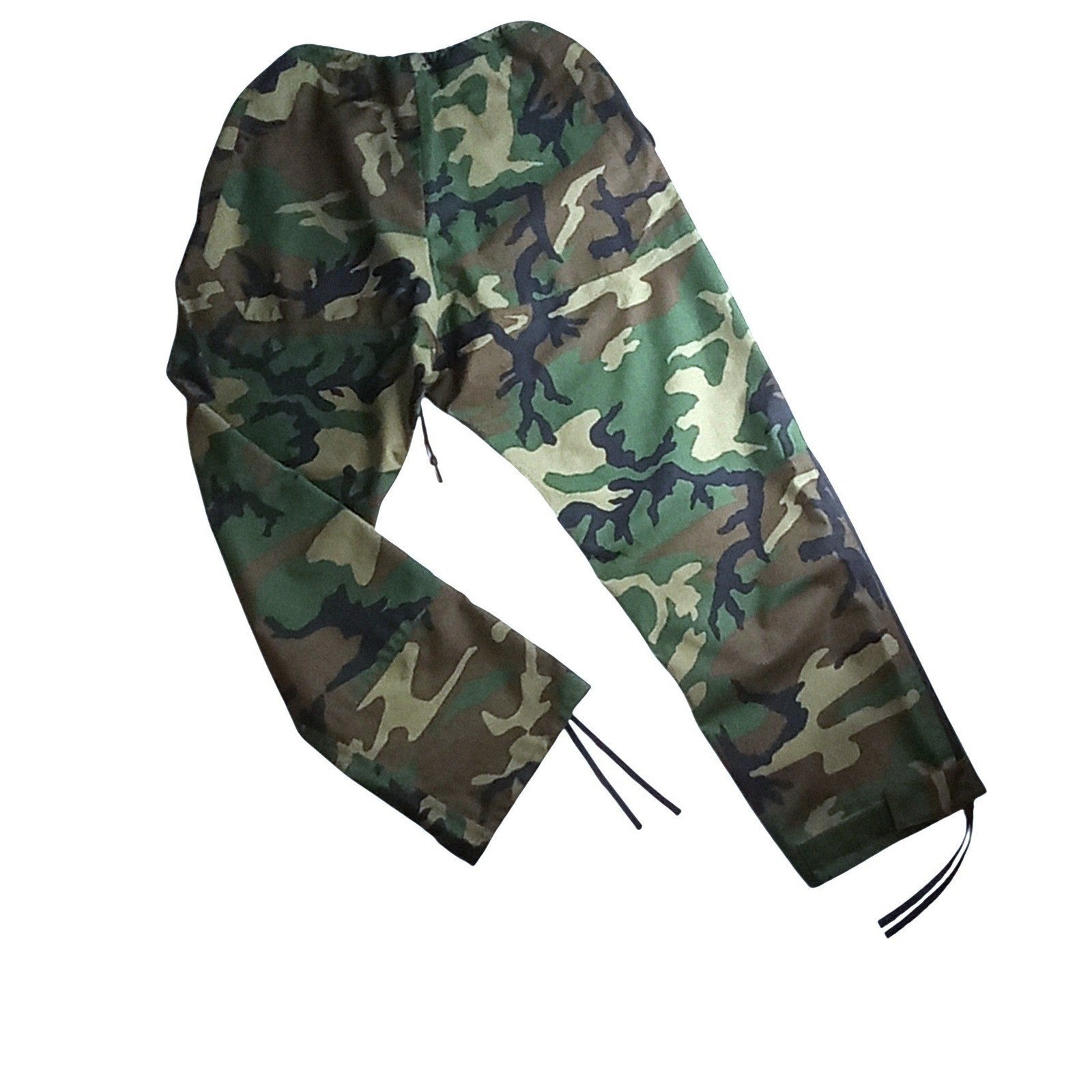 Mens Extended Cold Weather Camouflage Trousers Military Surplus Large