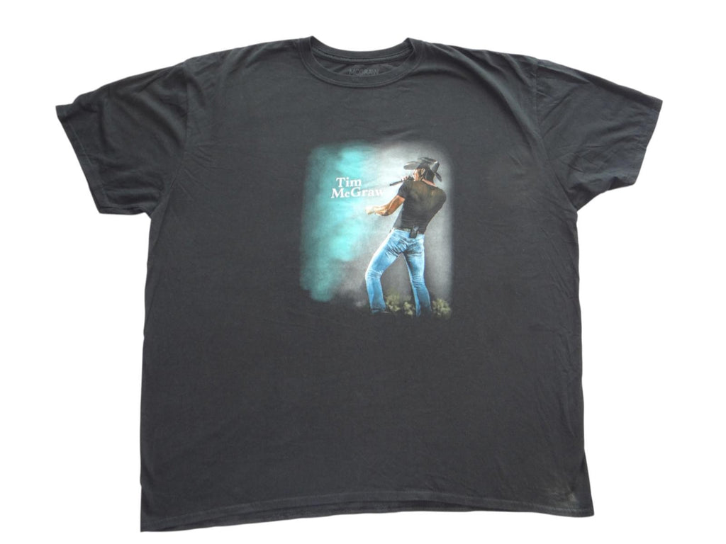 Tim McGraw Graphic T-Shirt - Black - 3XL
