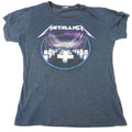 Metallica Master of Puppets T Shirt Dark Blue Graphic Tee