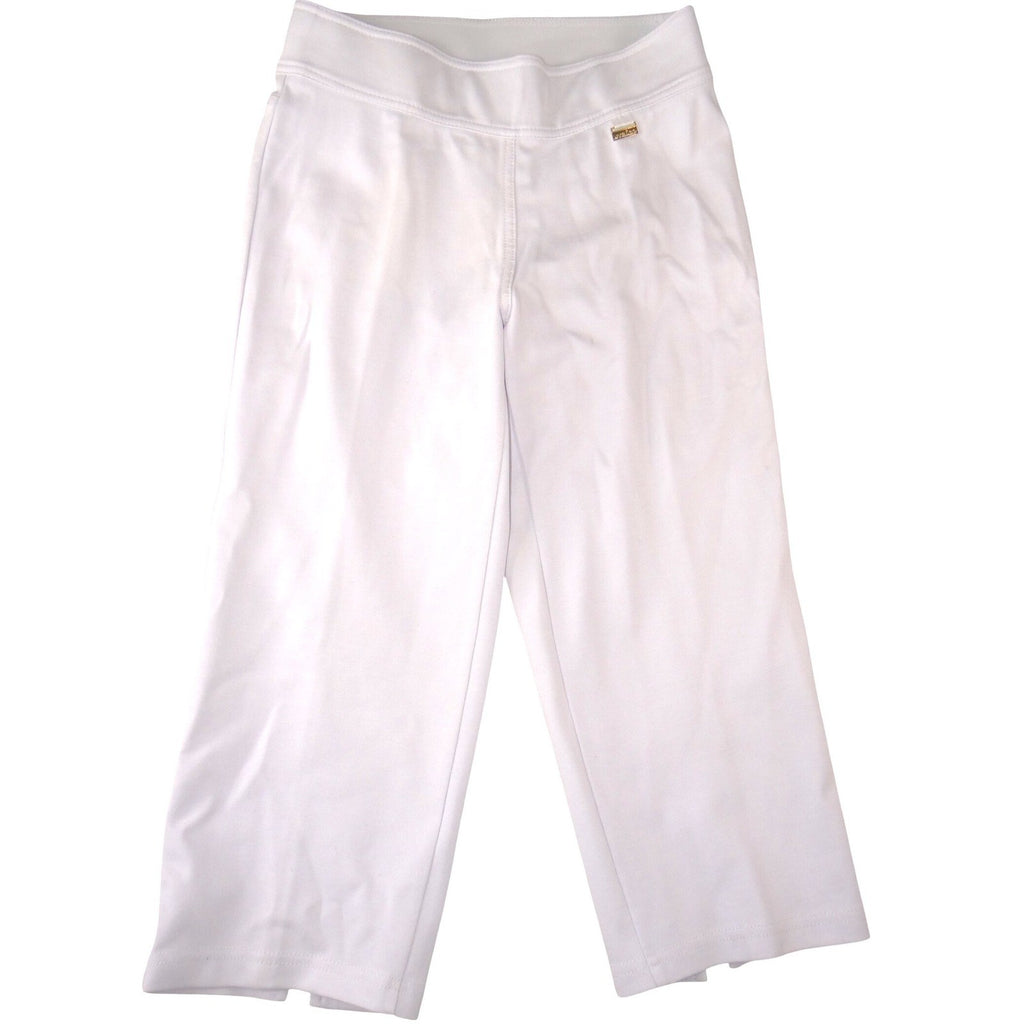 NWT-Nygard Slims White Capri Pants Womens Small Pull On Tummy Control MSRP $49