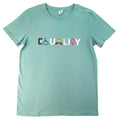 Equality Rainbow Fist Symbol Pride Graphic Tee Shirt Women's Size Small