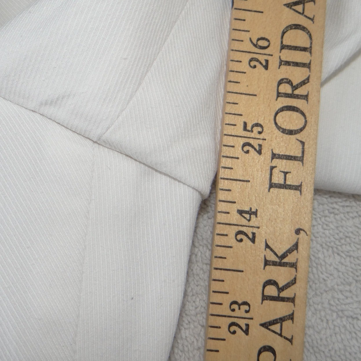 Ann Taylor Womens White Wide Leg Twill Dress Pants Trousers Size 10