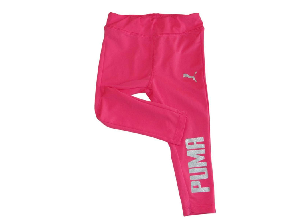 PUMA Girls' Hot Pink Leggings - Size 12 MONTHS