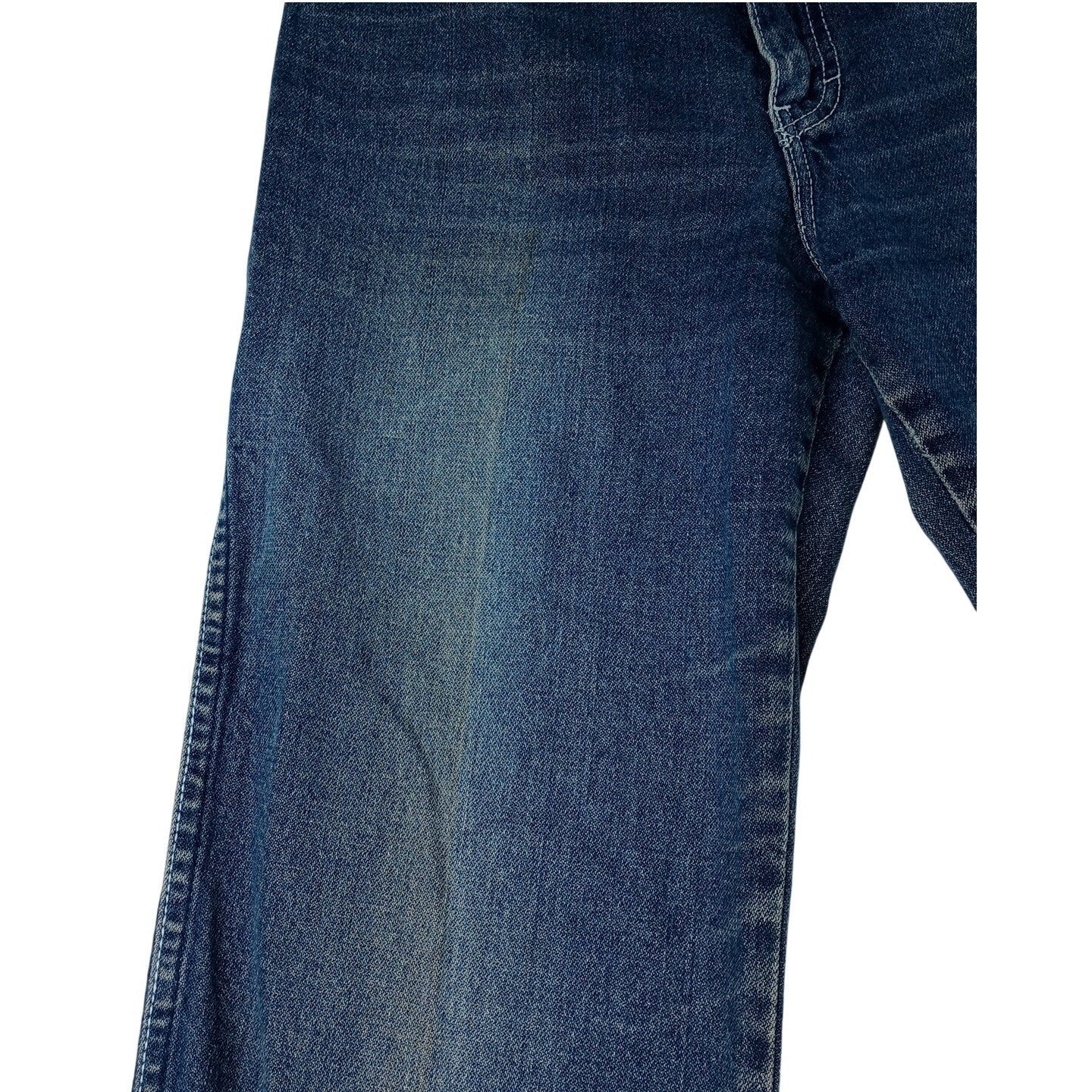Vintage Denim Jeans High Waisted Bell Bottoms Women's Blue Wash
