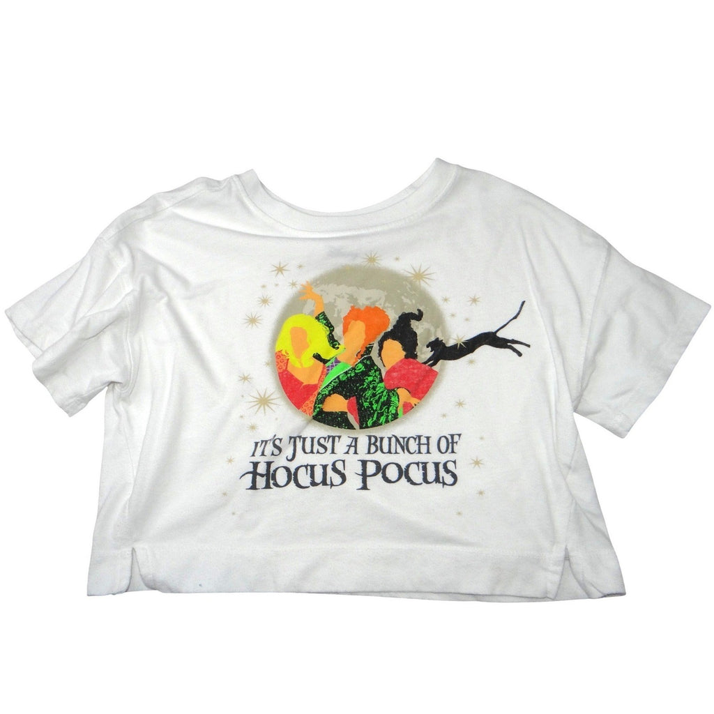 Kids Old Navy Disney Hocus Pocus Graphic Cropped T Shirt Size L 10 12