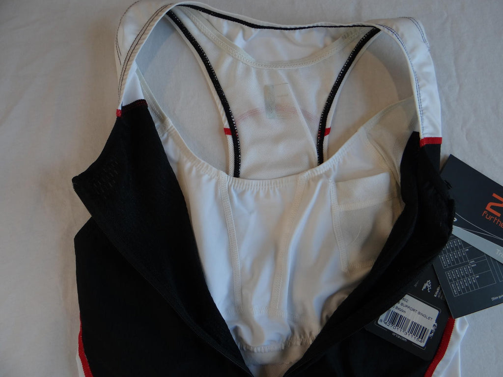 Orca Women's Athletic Tank Top with Front Zipper
