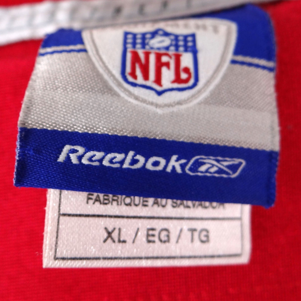 Reebok Kansas City Chiefs Leslie O'Neal 91 NFL Jersey Mens XL Red Mesh Football