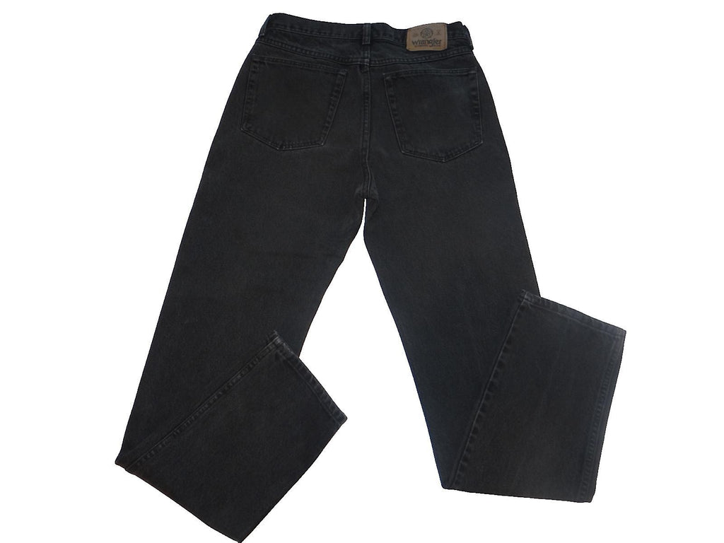 Vintage Wrangler Men's Black Jeans