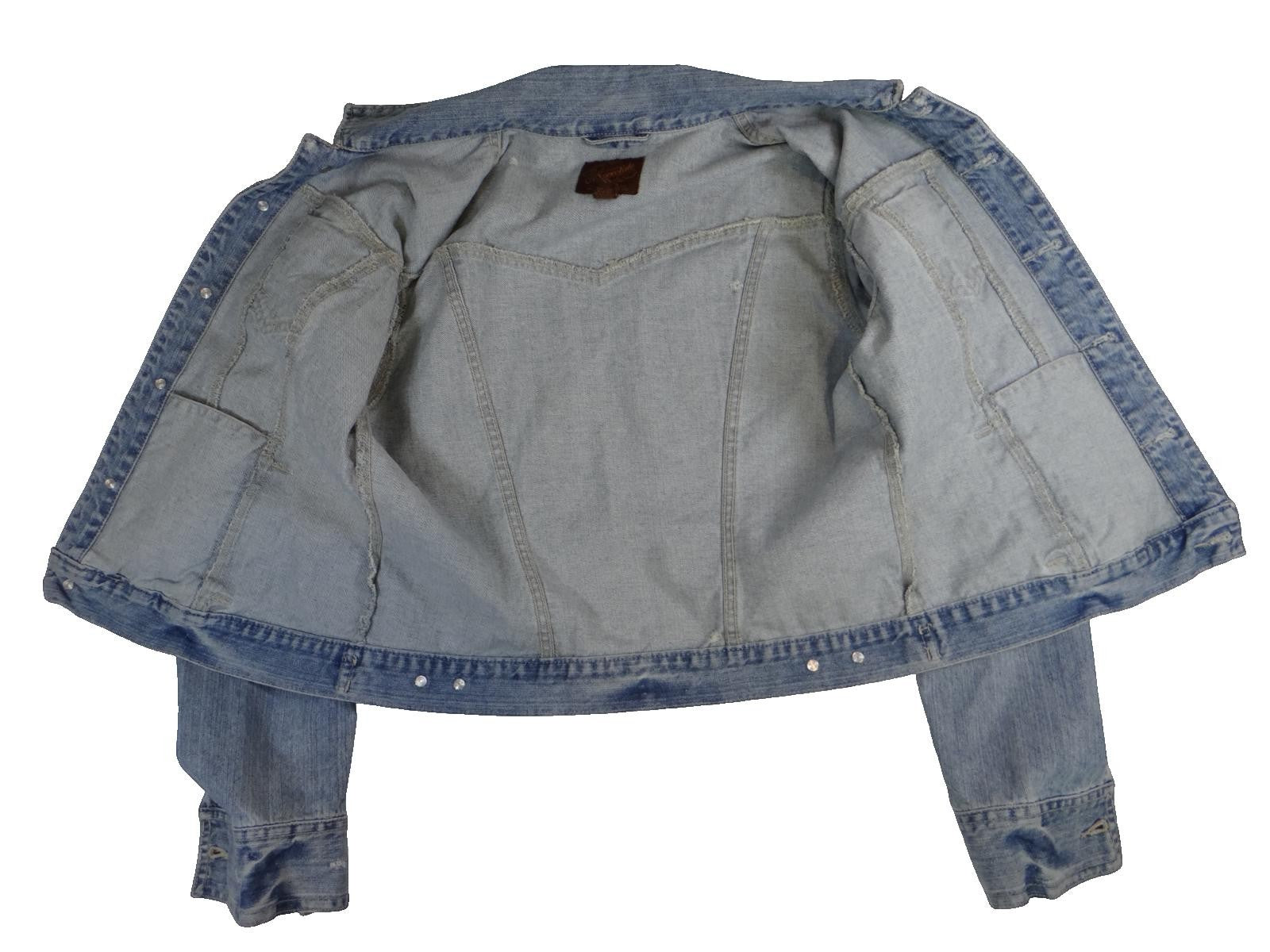 Aeropostale women's Denim Jacket Size L - Light Wash
