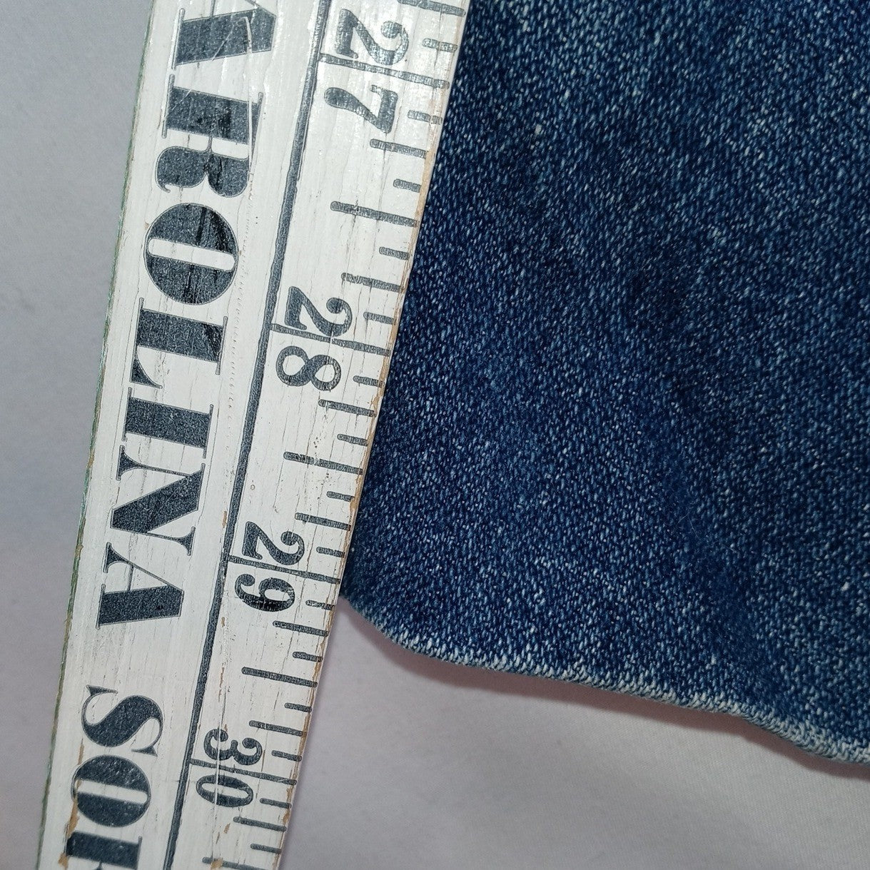 Vintage Denim Jeans High Waisted Bell Bottoms Women's Blue Wash