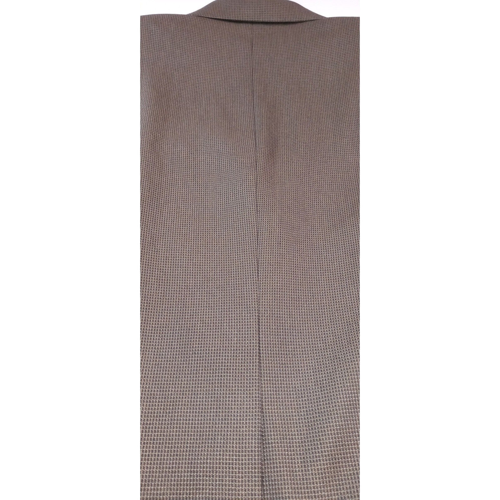 Geoffrey Beene Men's Brown Textured Blazer Jacket Classic Fit Business Casual