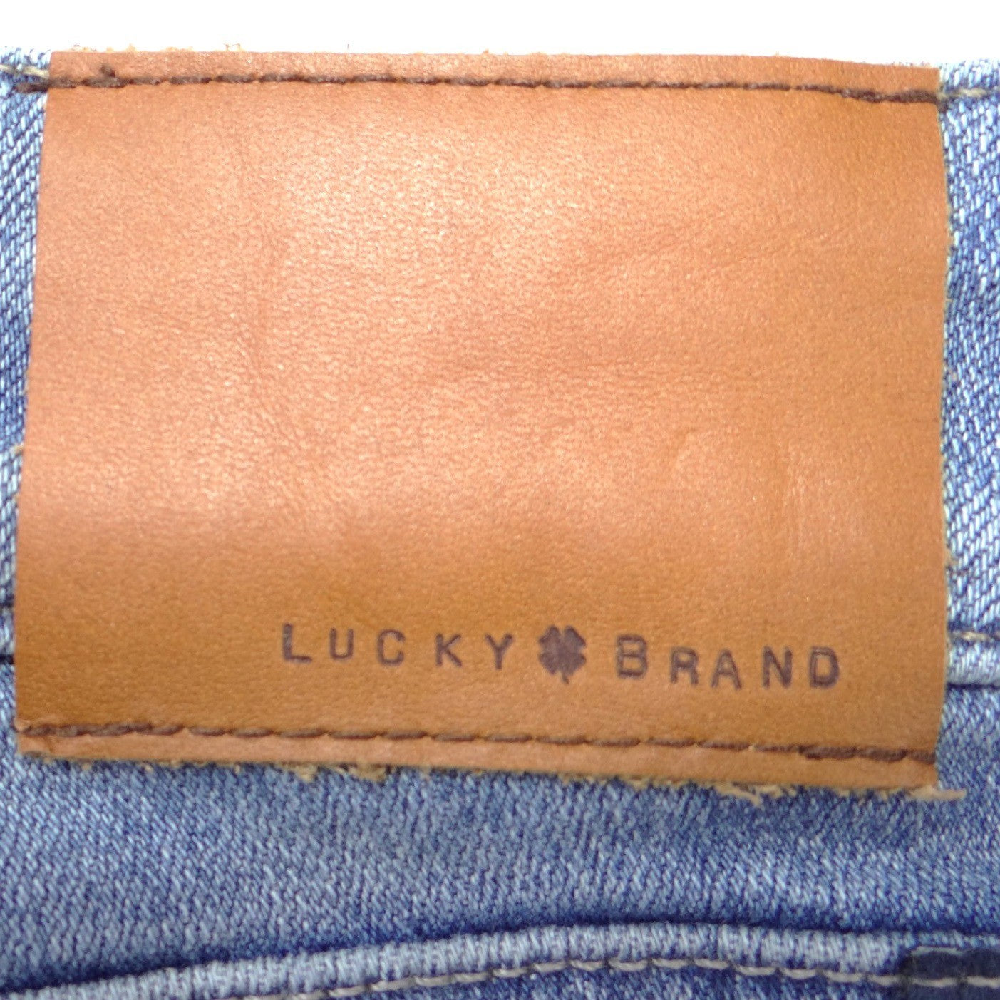 Lucky Brand Lolita Skinny Jeans Womens 8/29 Light Wash Distressed Blue Denim