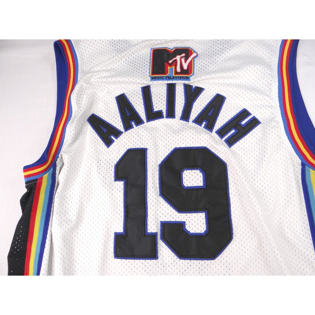 MTV Brick Layers Jersey 19 Kalith XXXL White Basketball Music Television