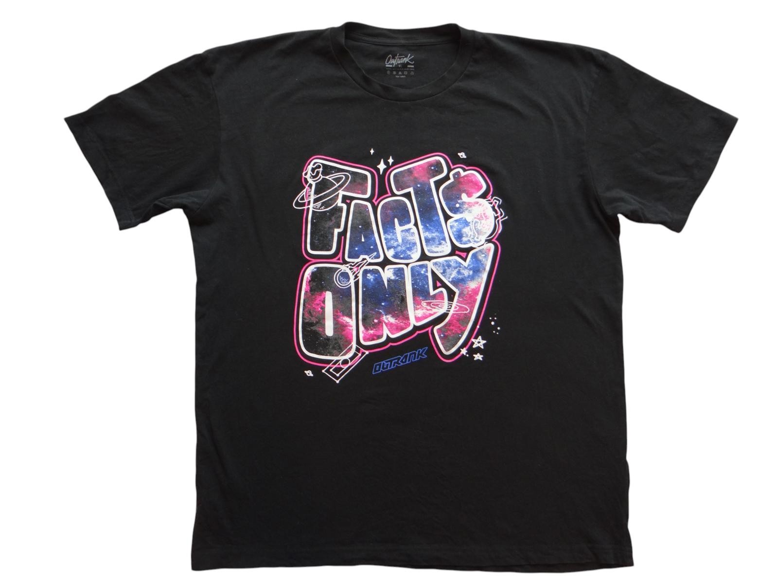 Outrank Black Graphic T-Shirt Men's XL