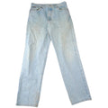 Calvin Klein Vintage Mens Light Wash Straight Leg Relaxed Denim Jeans 34x32
