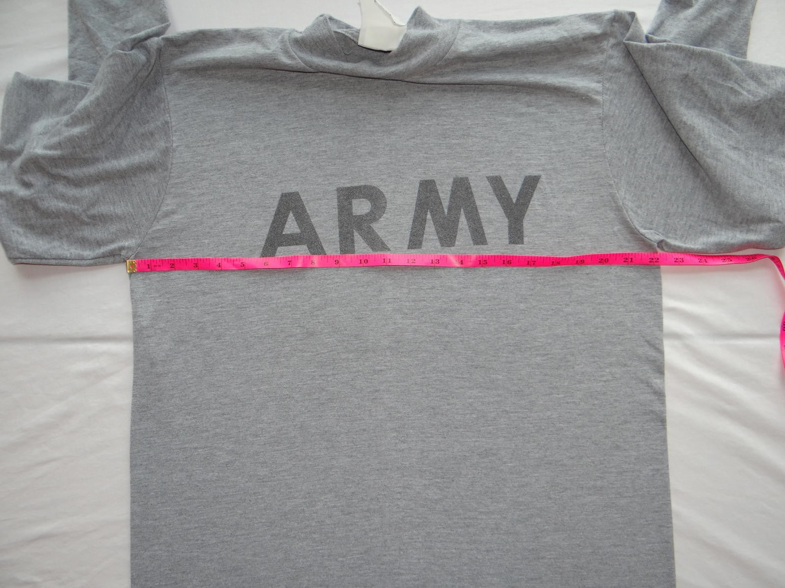 Gray Long Sleeve ARMY Turtleneck Shirt