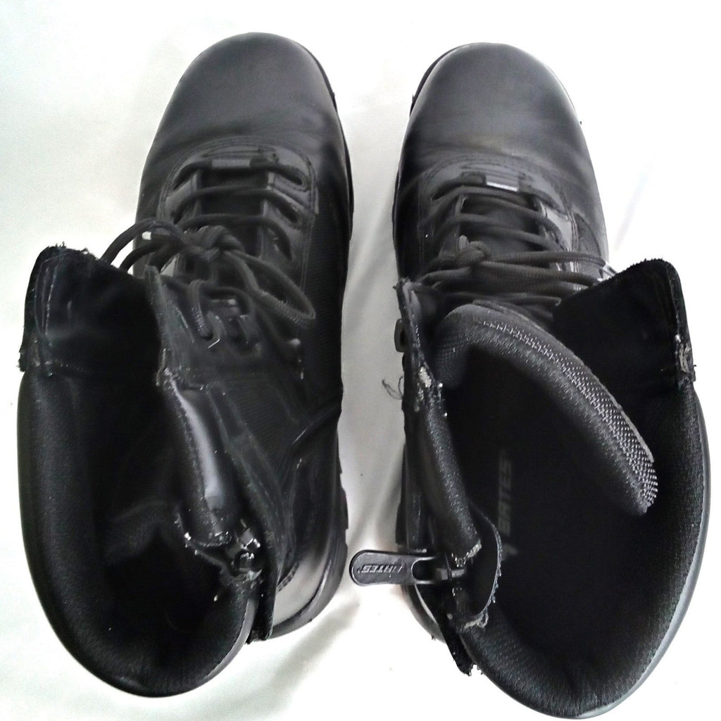 Bates Mens GX-8 GORE-TEX Side Zip Waterproof Tactical Boots Black 10.5