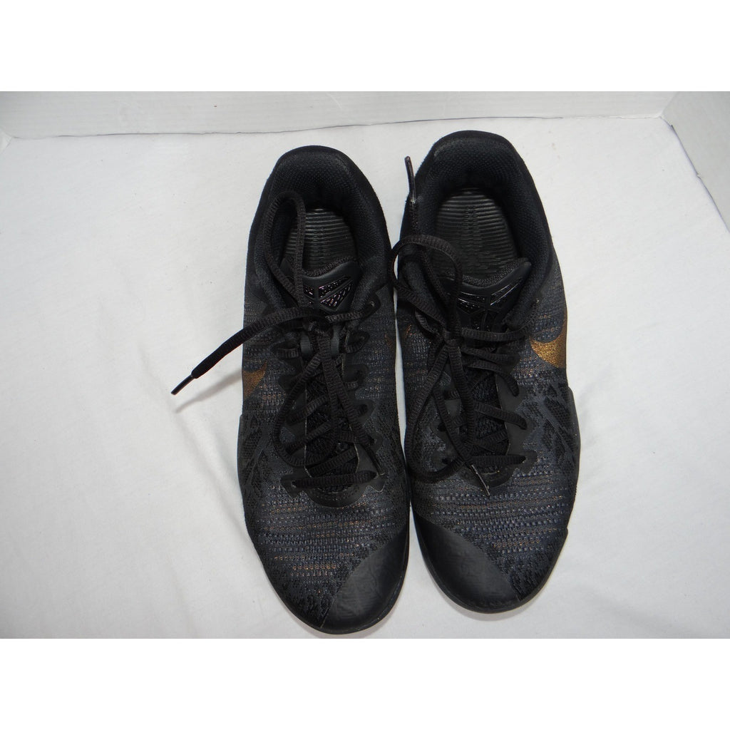 Nike Kobe Bryant Mamba Rage Gold Stars Basketball  Mens Shoes Black Gold Sparkle