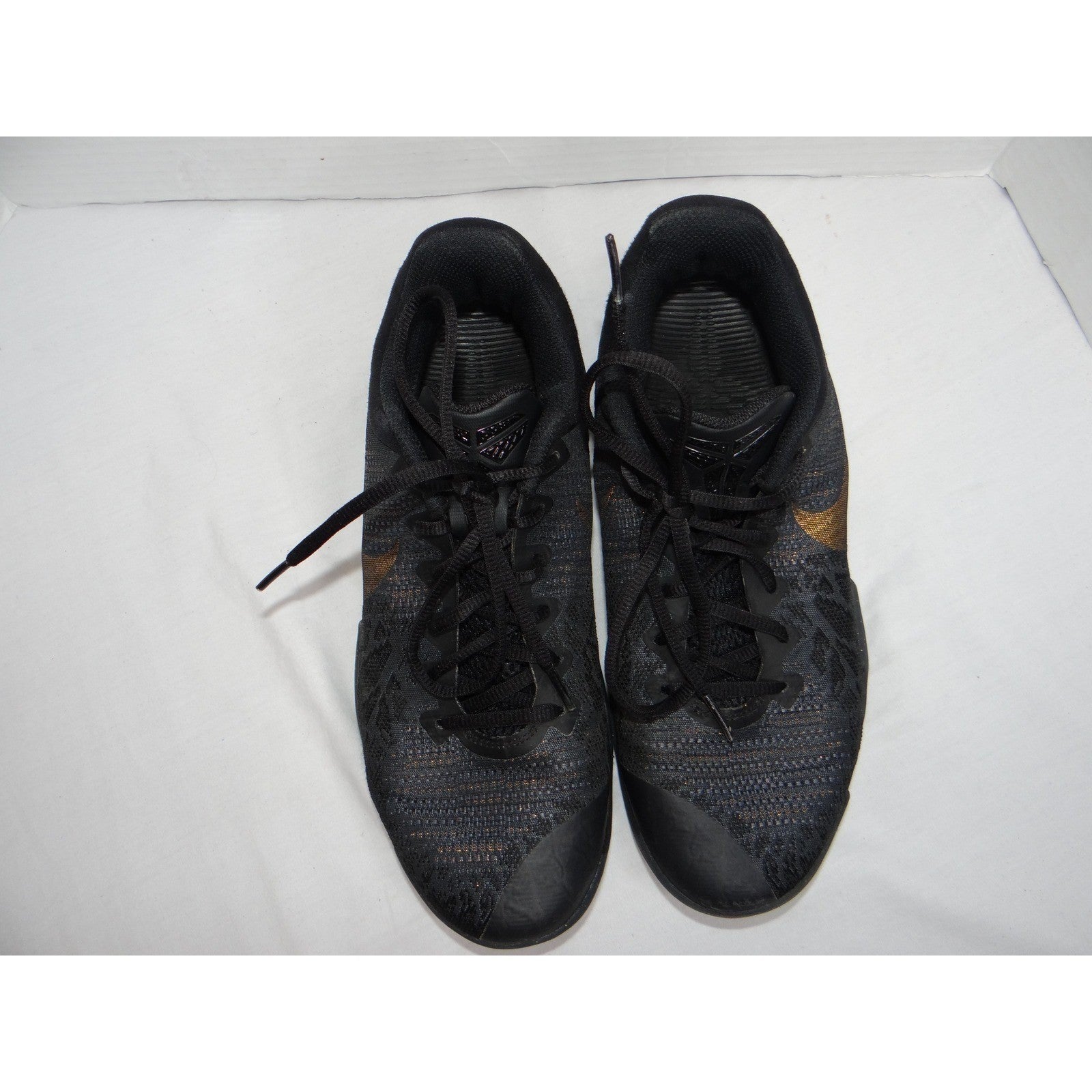 Nike Kobe Bryant Mamba Rage Gold Stars Basketball  Mens Shoes Black Gold Sparkle