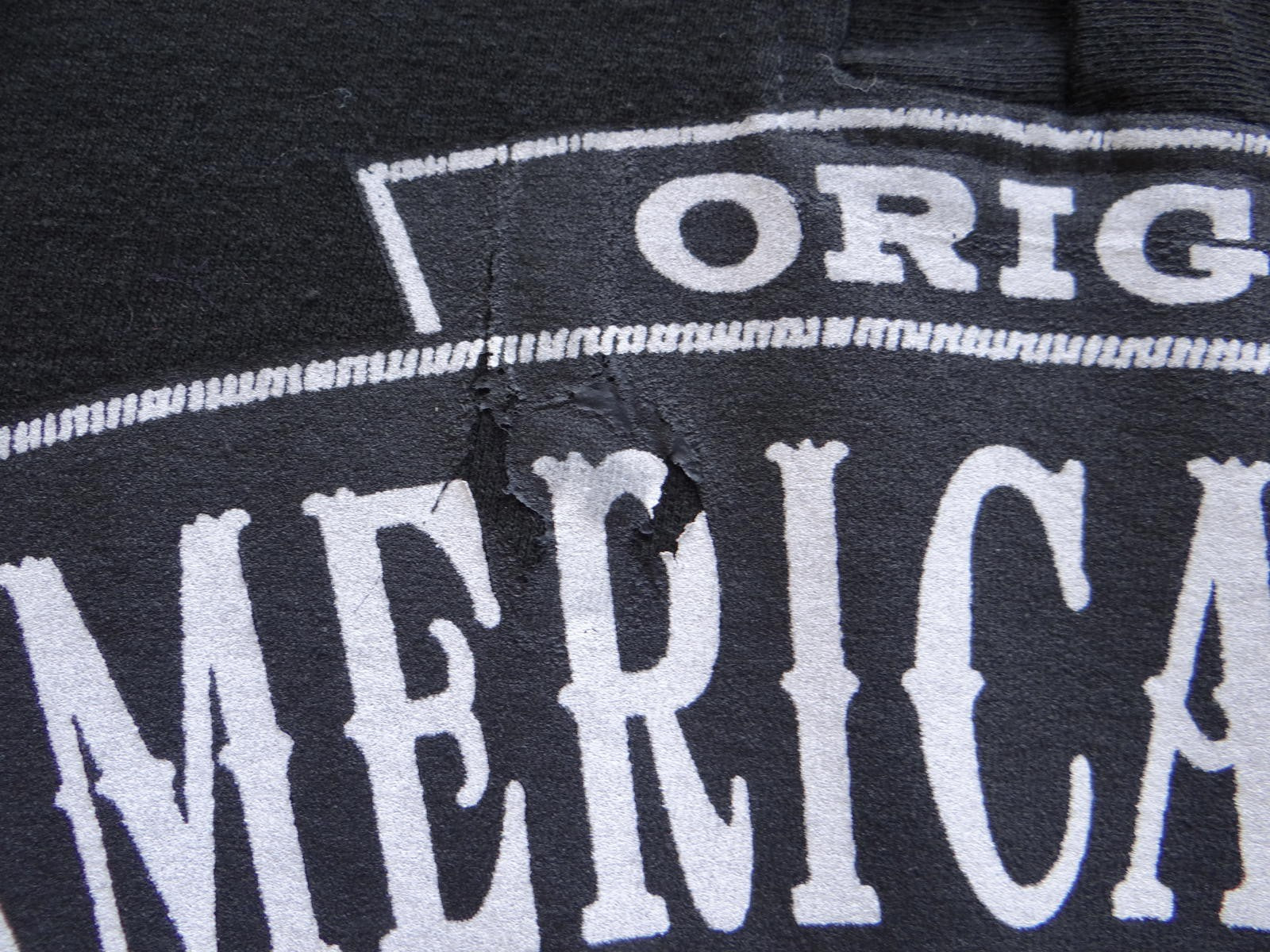 Black Lace-Up Front American Pride Motorcycle Tank Top