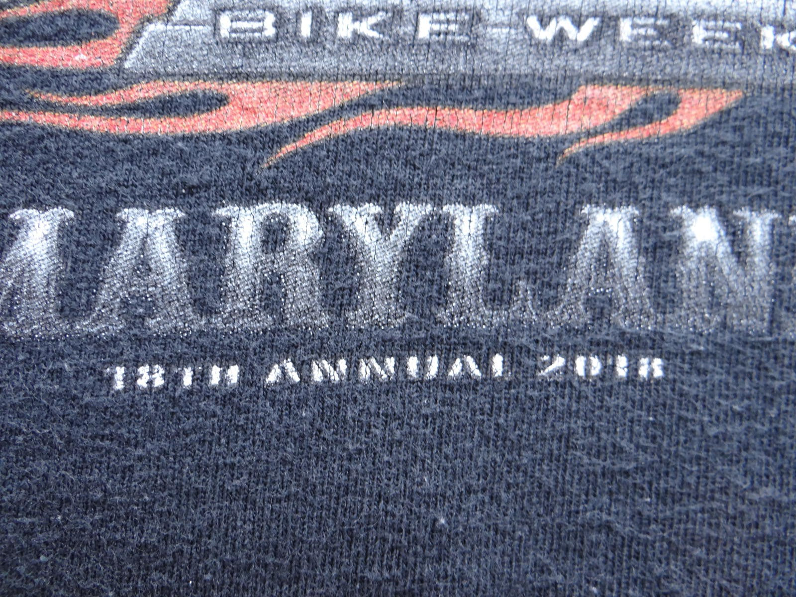 Delmarva Bike Week Maryland Men's Long Sleeve T-Shirt