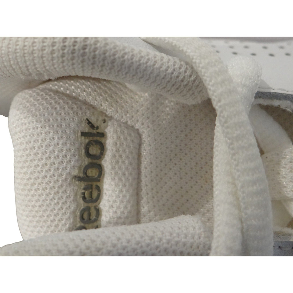 Reebok DMXMAX White Leather Wide 2E Walking Shoes Men's Size 8