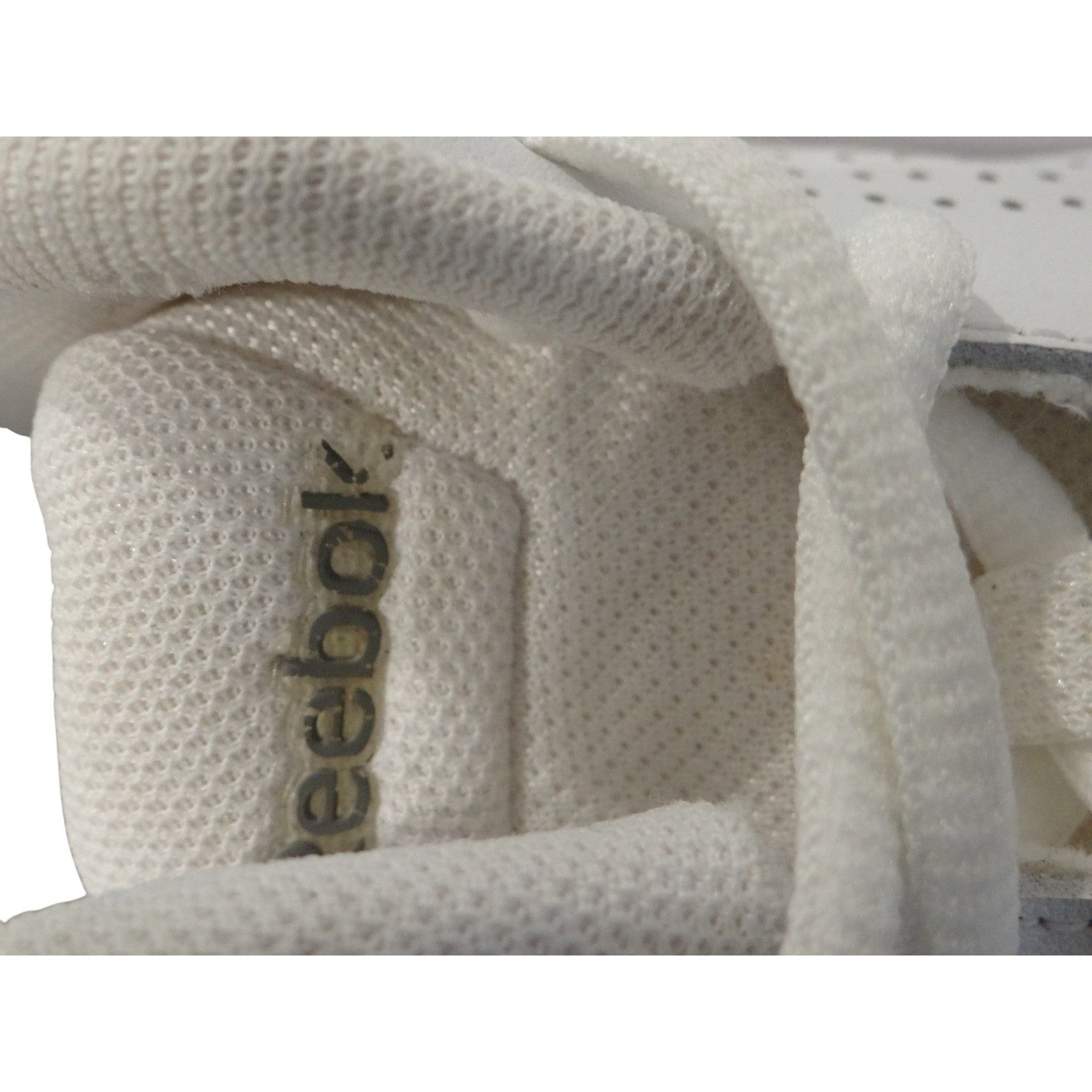 Reebok DMXMAX White Leather Wide 2E Walking Shoes Men's Size 8