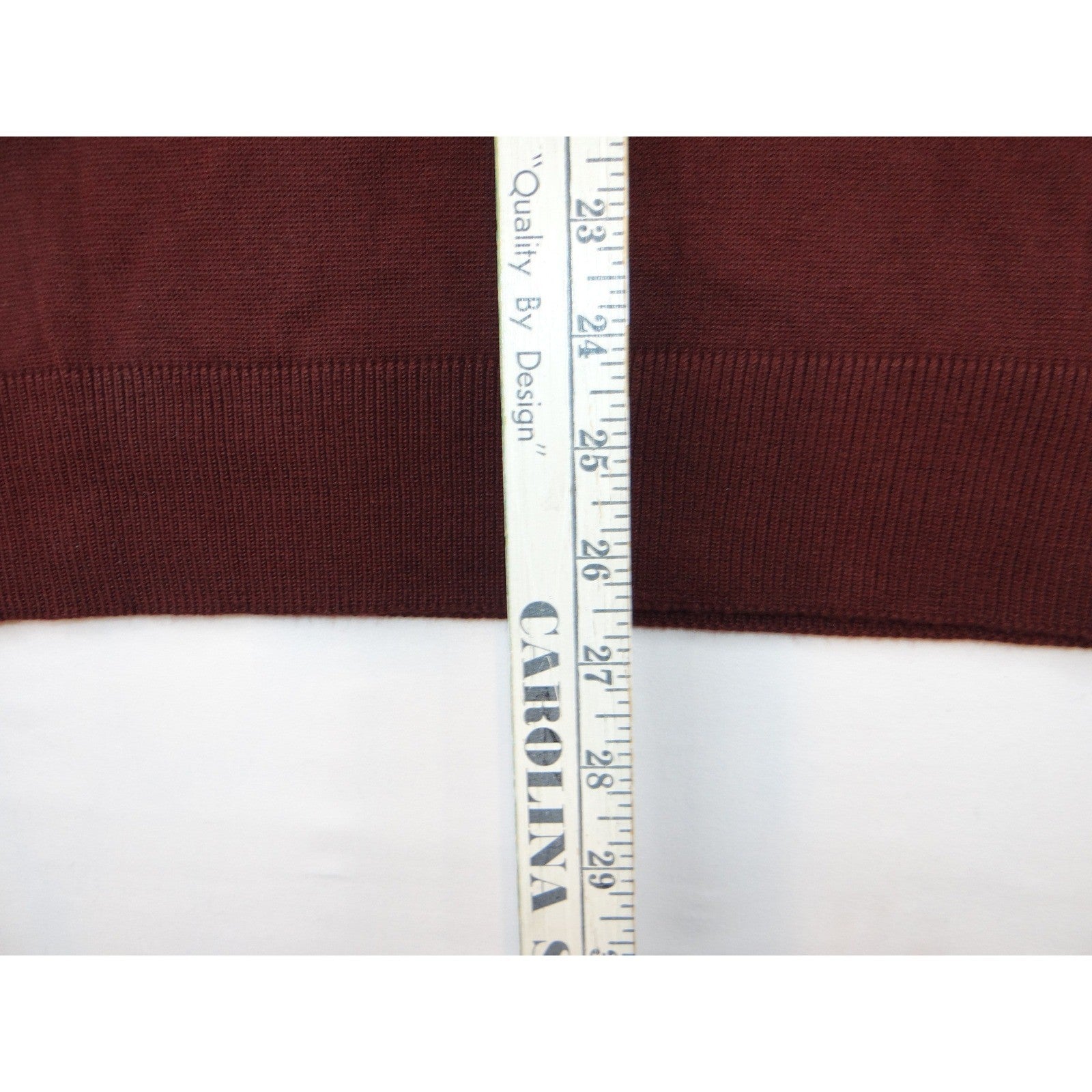 NWT-Blue Ocean Mens Burgundy Argyle V Neck Sweater Vest XL Acrylic Sleeveless