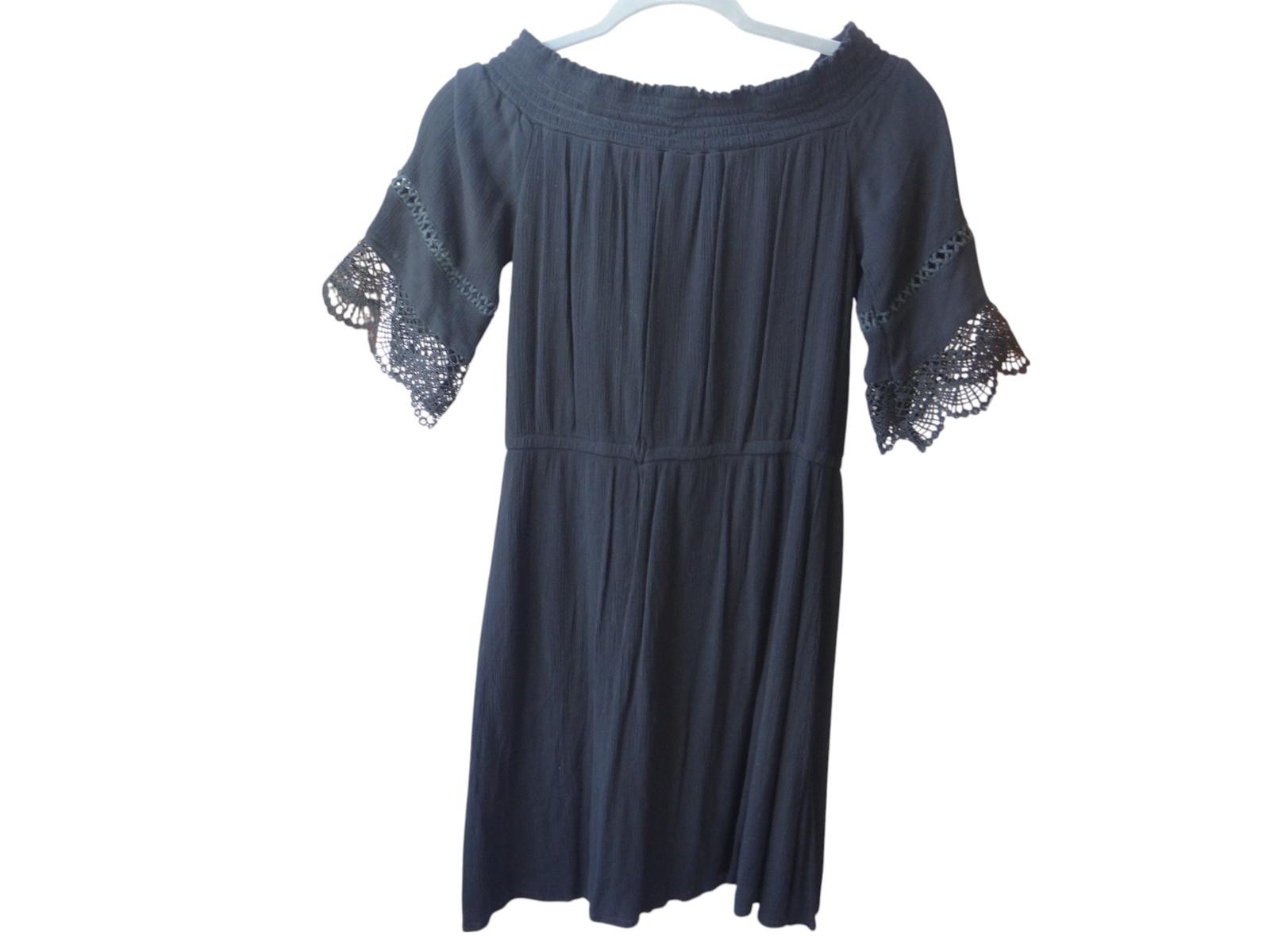 Xhilaration Off-Shoulder Dress with Lace Trim