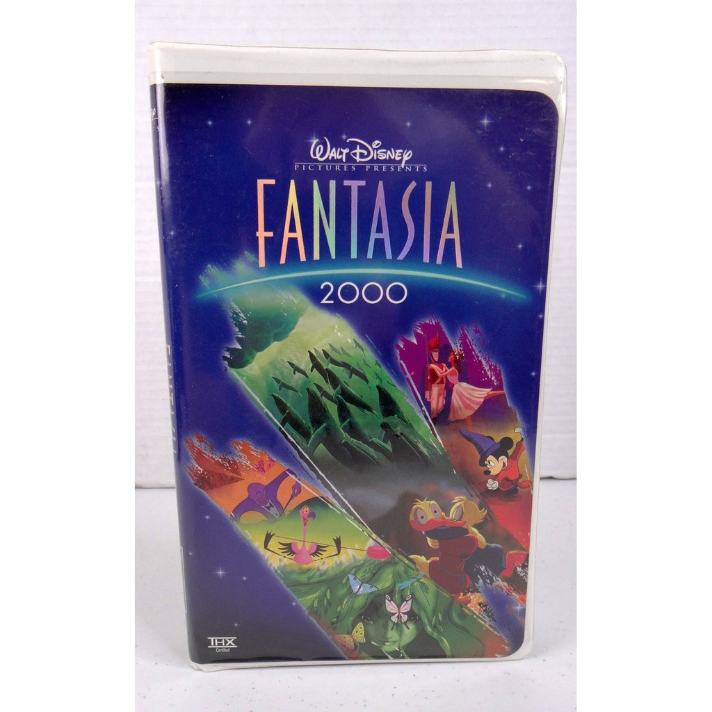 Walt Disney Fantasia 2000 VHS Clamshell THX Certified Stock 20859 Animation G