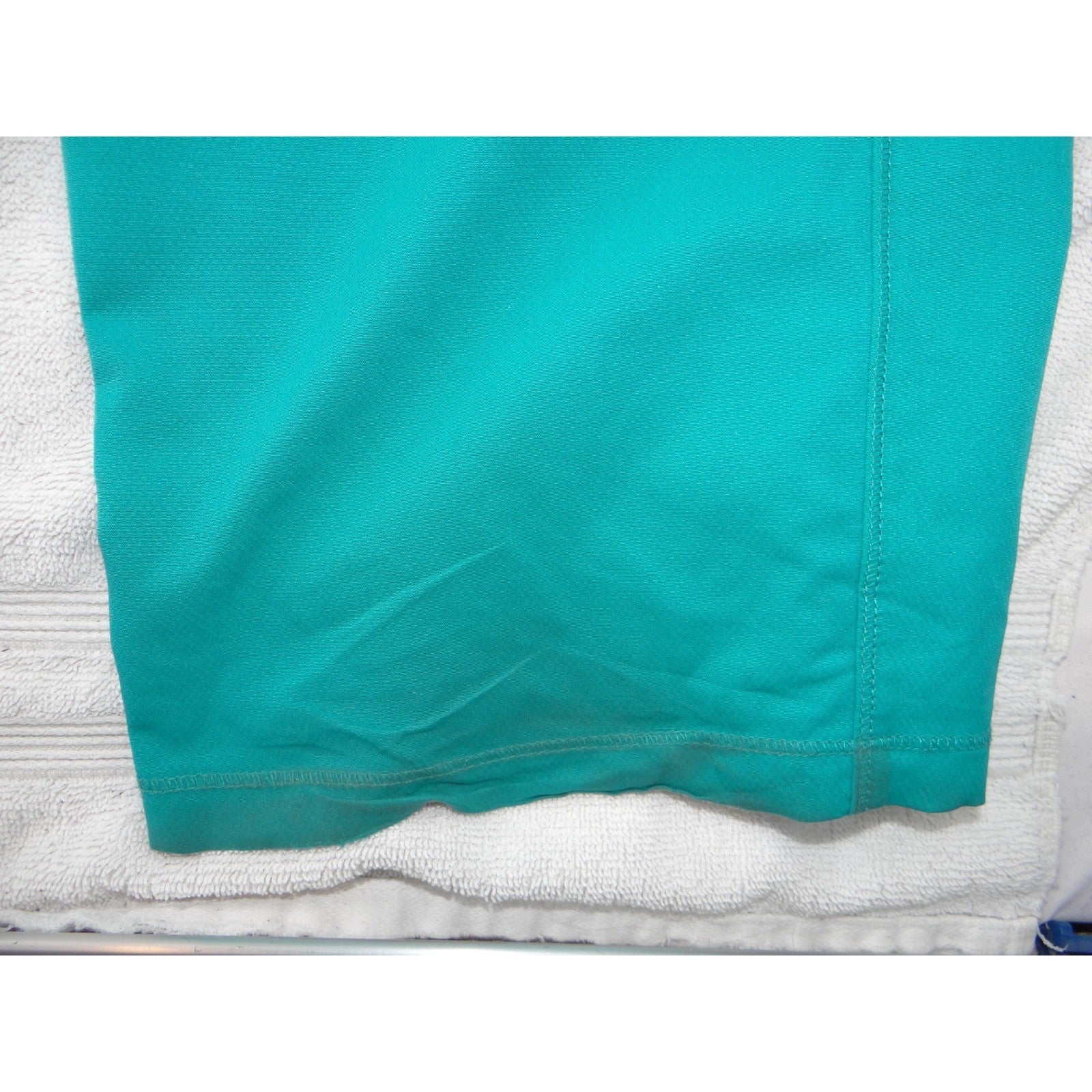 Dickies EDS Essentials Womens Scrub Set Teal Blue V-Neck Top And Pants XL- Tall