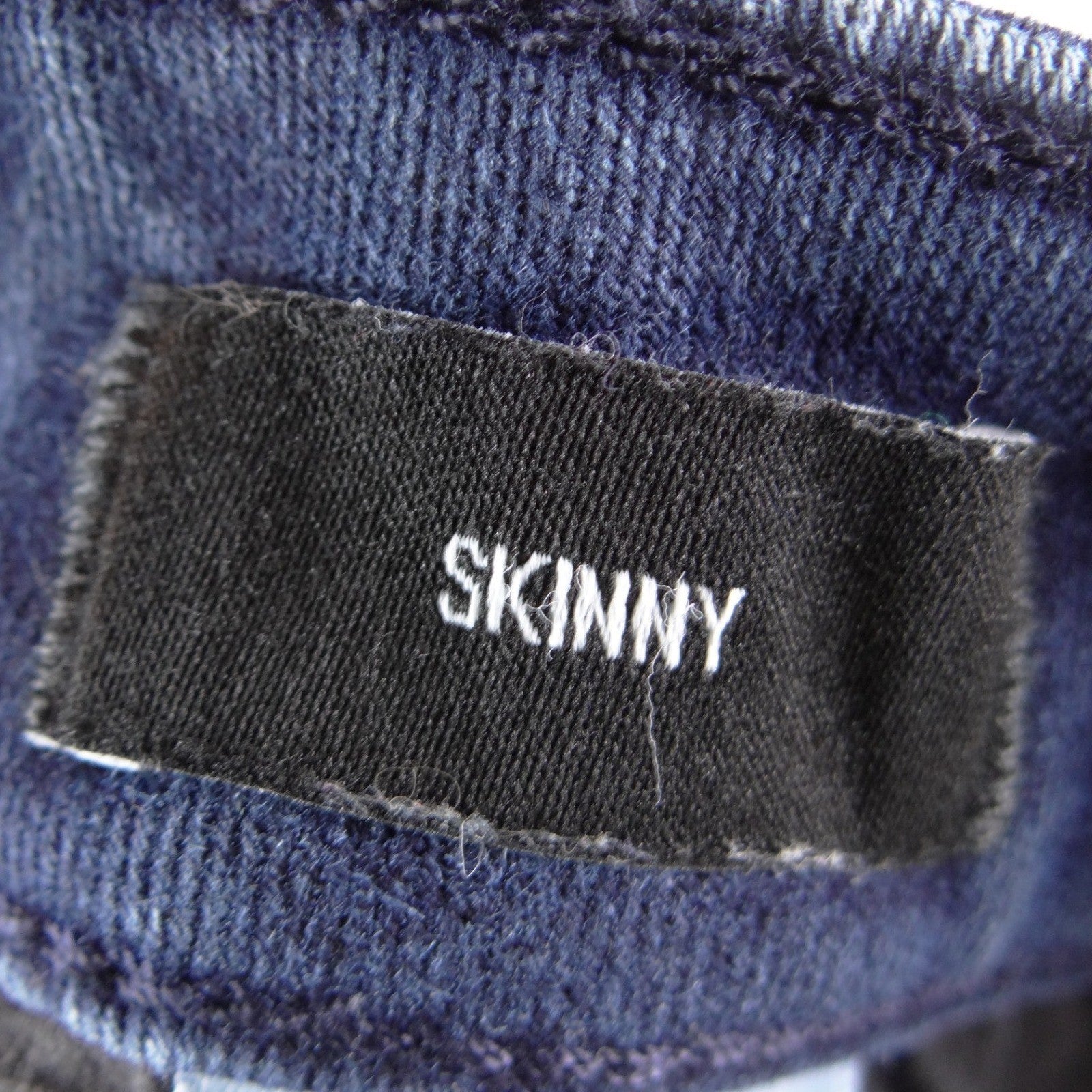 Express Skinny Mens Jeans 32x34 Dark Blue Denim Stretch Casual Pants