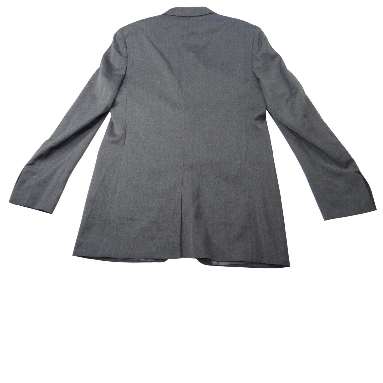 Banana Republic Modern Fit 42L Charcoal Grey Wool Blend Suit Jacket Blazer