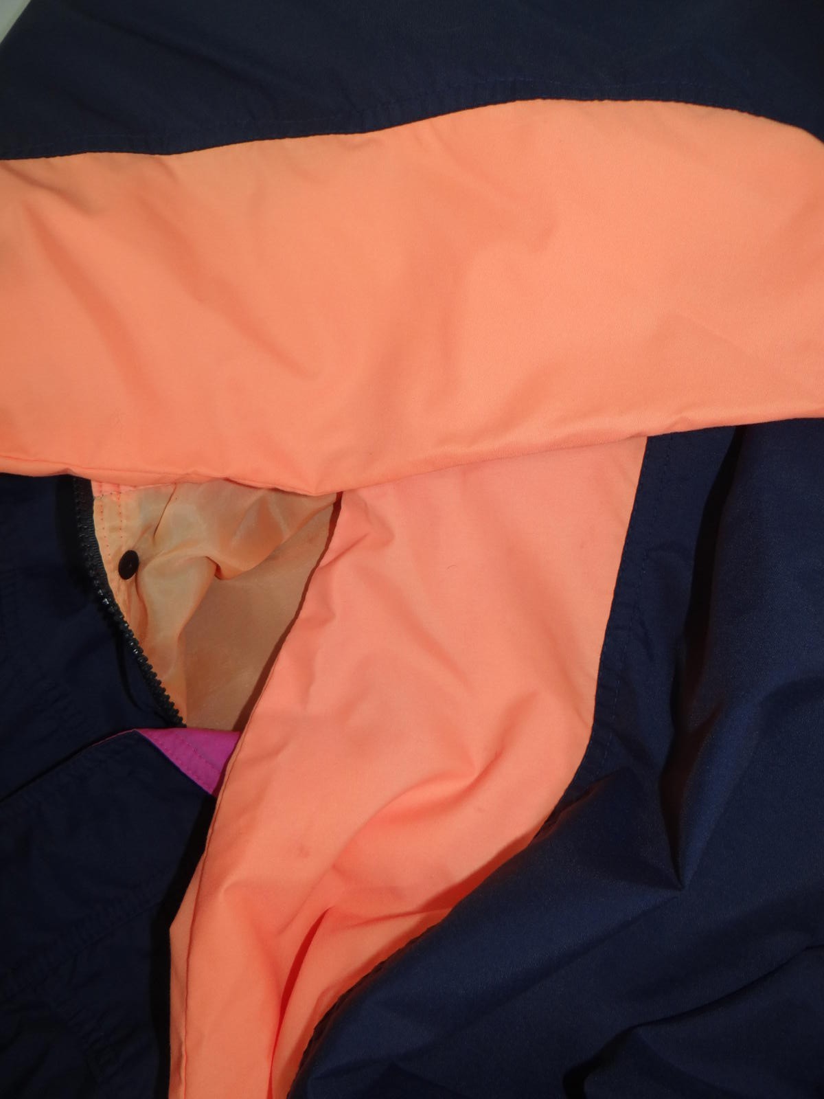Vintage Pacific Trail Activewear Men's XL Colorblock Windbreaker Jacket