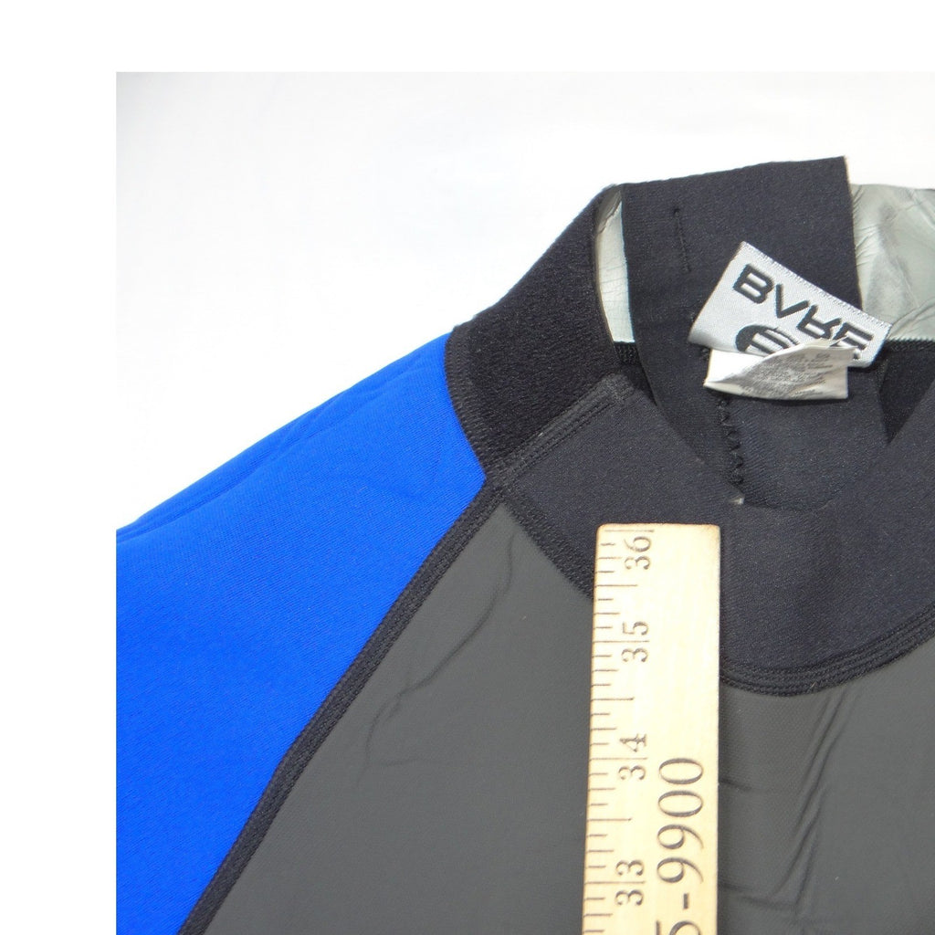 Bare Ignite Mens Shorty Wetsuit Blue Black Neoprene Short Sleeve Size L