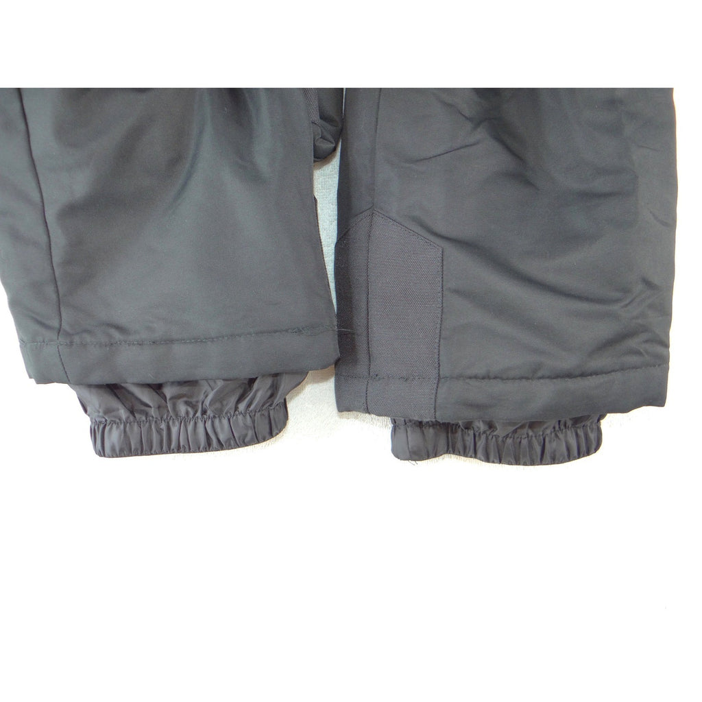 Swiss Tech Black Insulated Snow Bibs Girls Size L 10-12 Ski Overalls Pants