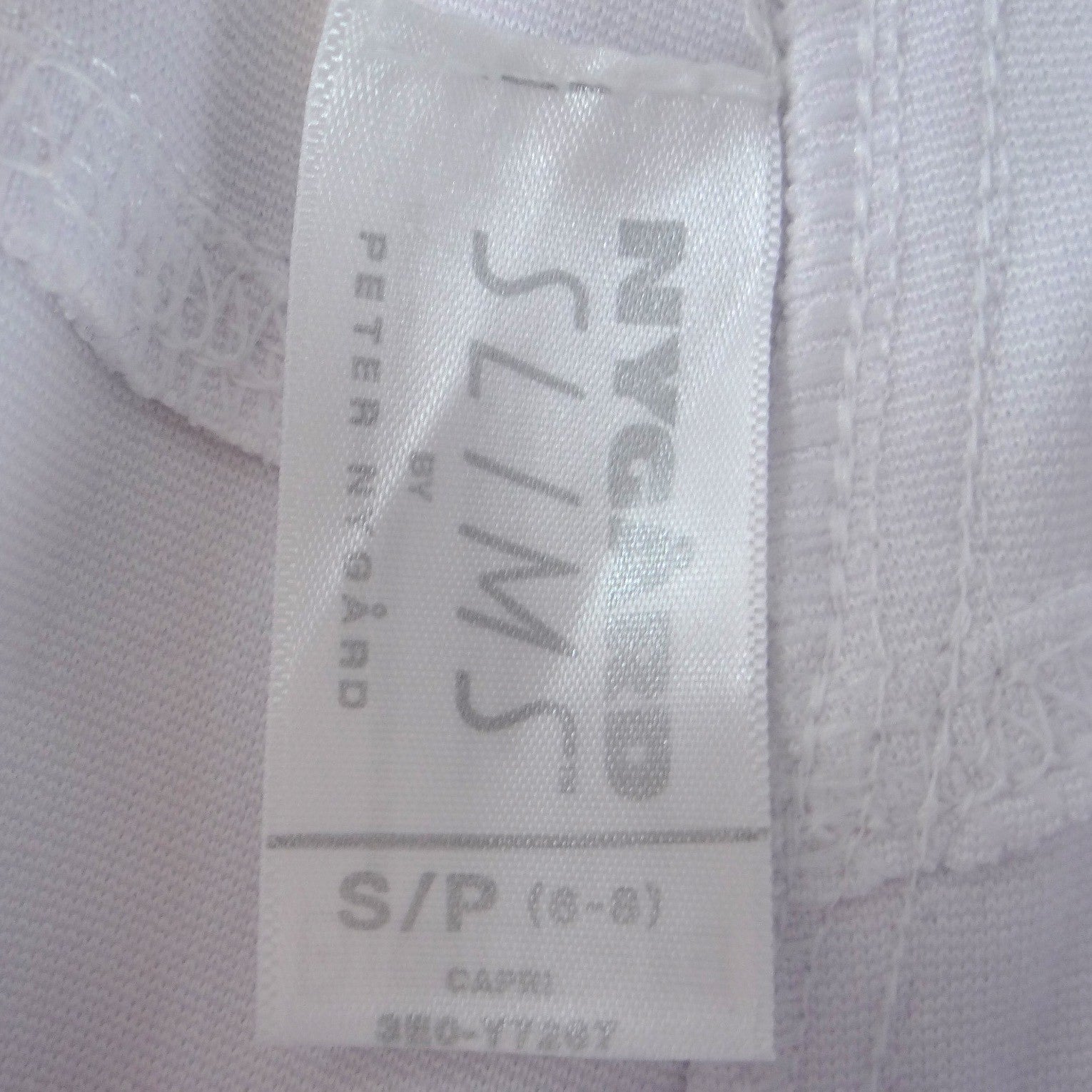NWT-Nygard Slims White Capri Pants Womens Small Pull On Tummy Control MSRP $49