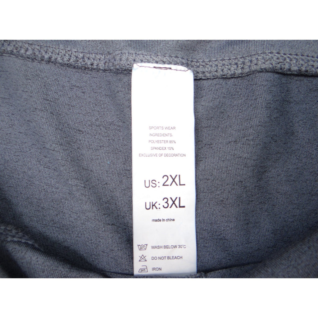 Athletic Works Womens Dark Gray Athletic Shorts Bike Shorts Size 2XL