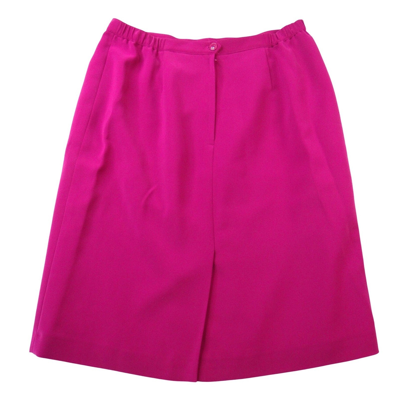 Le Suit Vintage Petite Women Magenta Pink 2 Piece Skirt Suit Blazer Set Size 10P