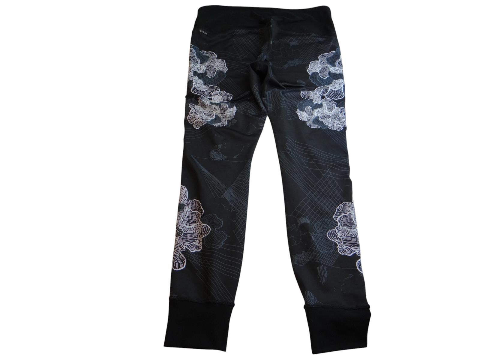 RBX Floral Print Active Leggings - Size Medium