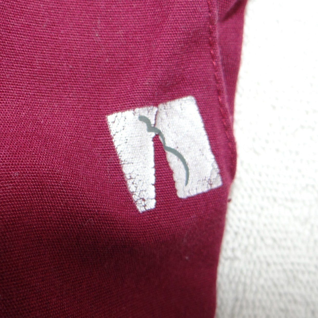 Womens Burgundy Elastic Waist Straight Leg Scrub Pants Wine Red Workwear