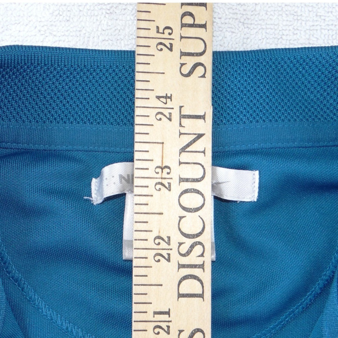 Nike Golf Womens Sleeveless Polo Shirt Teal Blue Fit Dry Medium