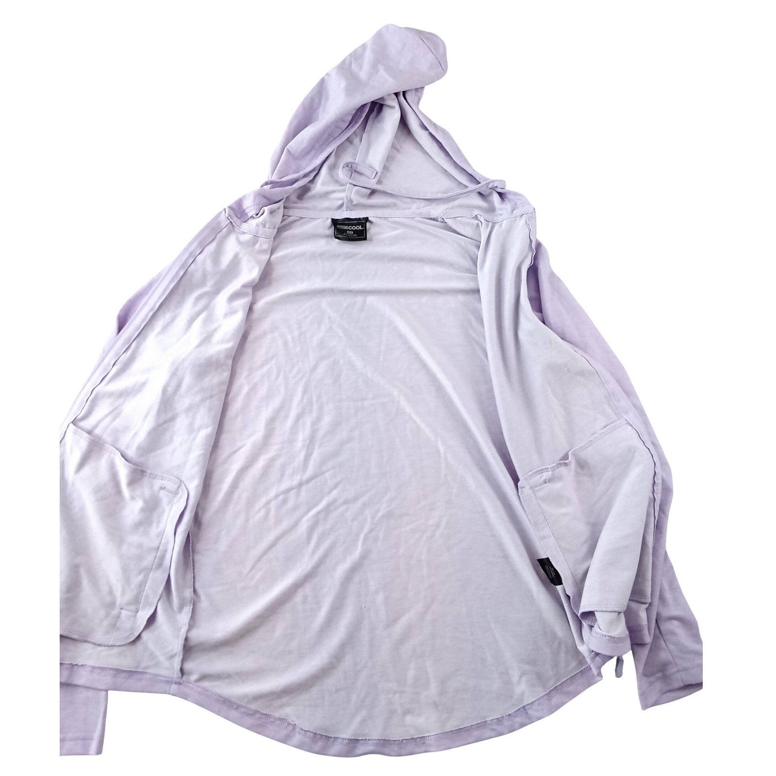 32 Degrees Cool Womens XS Lavender Purple Full Zip Lightweight Hoodie Jacket