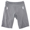 NYL Womens Charcoal Heather Grey High Rise Reflective Athletic Bike Shorts Small