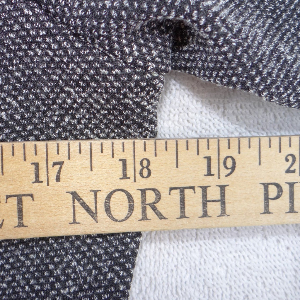 Emma James Petite Grey Textured Zip-Up Jacket Liz Claiborne Size P