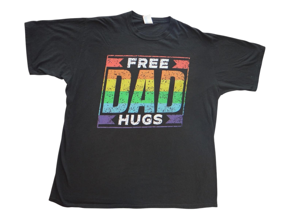 Free Dad Hugs Graphic T-Shirt