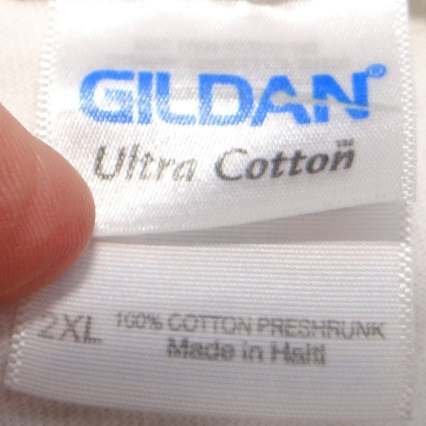 White Gildan Ultra Cotton 64 1/2 The 1st of The First Mustang T Shirt Size 2XL