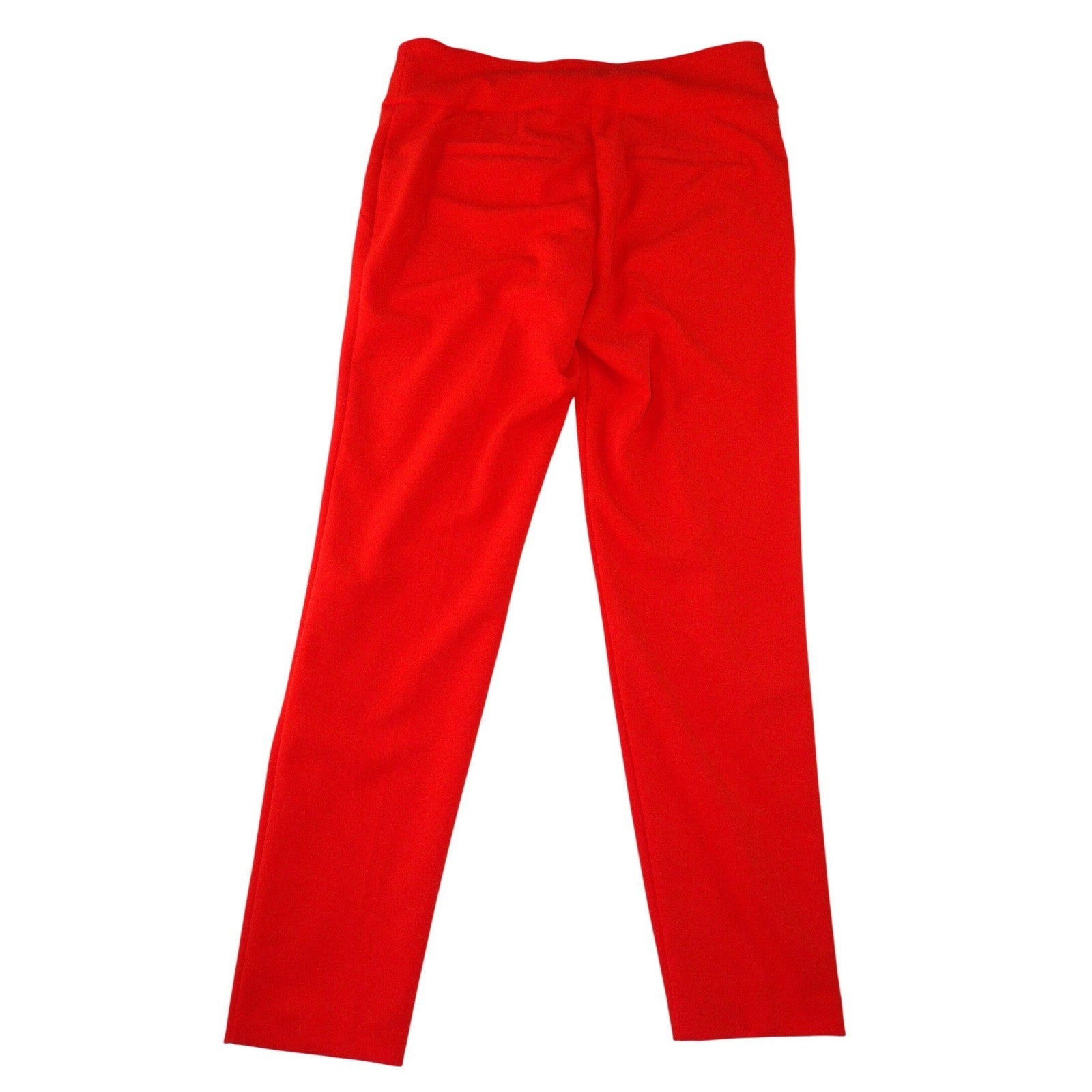 SOHO Apparel Ltd Womens Red Slim Leg Stretch Dress Pants Size S